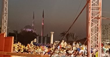 الجمهور يتوافد لحفل أحمد جمال في نهاية مهرجان القلعة بالصور
