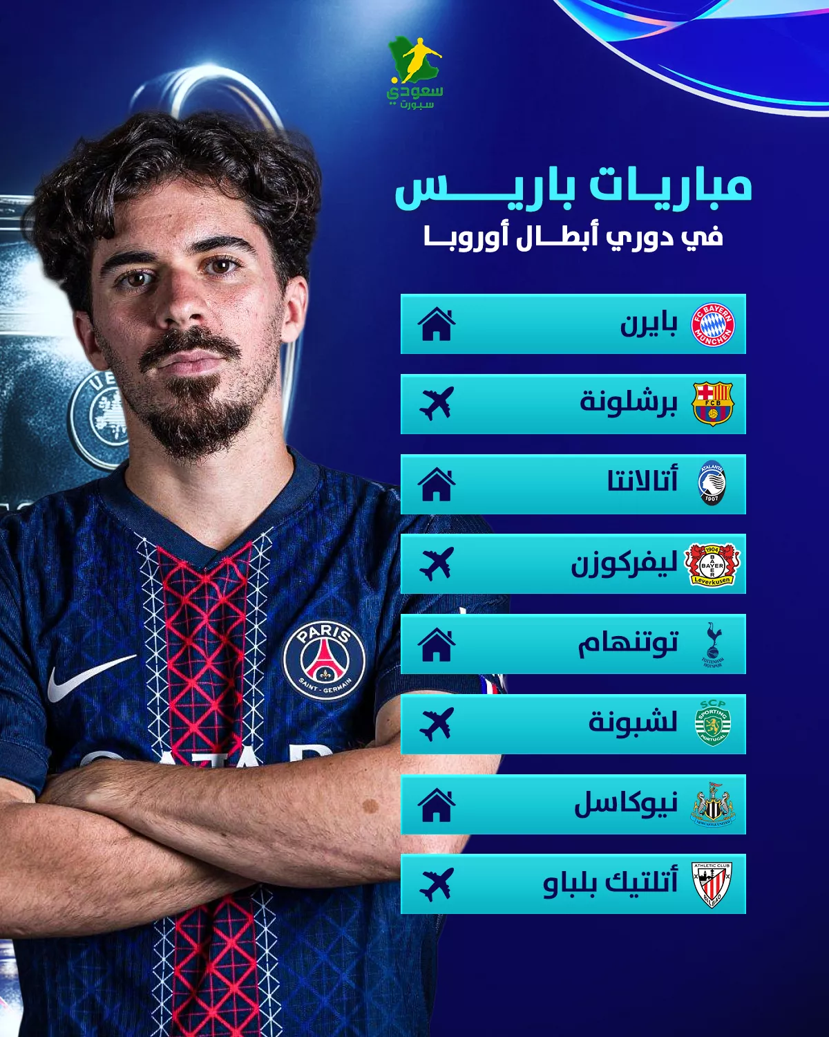 باريس سان جيرمان يخوض تحدي دوري أبطال أوروبا في رحلة مليئة بالتحديات