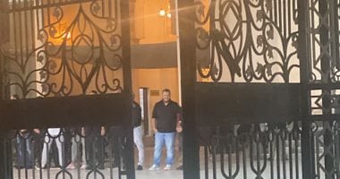 جميل سعيد وشيرين سليمان من أوائل الحاضرين لعزاء هاني المهدي