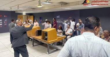 زيارة وفد الإعلاميين الأفارقة إلى مدينة الإنتاج الإعلامي المصرية بالصور
