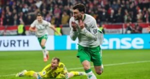 تروي باروت.. أسطورة حول حلم أيرلندا فى التأهل لمونديال 2026 إلى ممكن