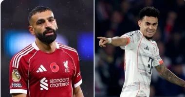 إحصائية تضع مثلث ليفربول فى ورطة بعد رحيل لويس دياز