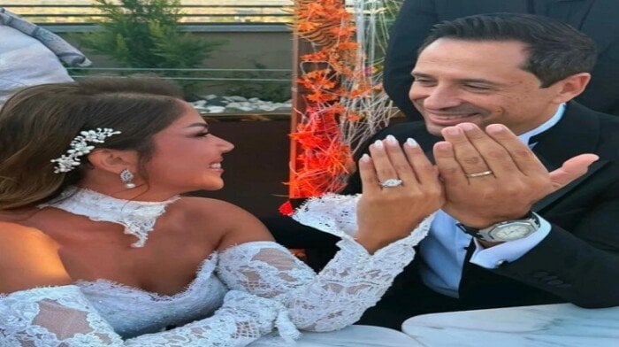 الإعلامى أحمد سالم يتصدر الترند بعد عقد قرانه على رشا بدوي