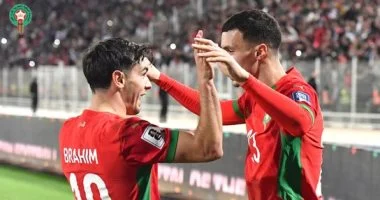 المغرب تتفوق على موزمبيق بهدف عالمى فى شوط مثير وديا.. فيديو