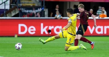 بلجيكا فى مهمة حسم الصعود لكأس العالم 2026 ضد كازاخستان