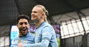 عمر مرموش وهالاند بطلا خطة جوارديولا لخطف صدارة الدوري الإنجليزي