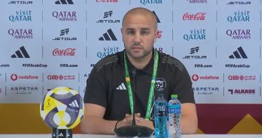 مدرب الجزائر يحذر من مفاجآت كأس العرب أمام السودان