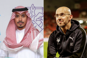 التويجري مديرا على الفئات السنية.. فلمبان ينضم إلى بلانيس
                                                2026.02.17 | 12:51 am
                                                عيَّنت إدارة نادي الاتحاد غسان فلمبان مديرًا فنيًّا للفريق الأول لكرة القدم في إطار العمل الذي يقوده الإسباني رامون بلانيس، المدير الرياضي للنادي، وفق ما كشفت عنه لـ «الرياضية» مصادرُ خاصَّةٌ.
ويحمل فلمبان سجلًّا  ...