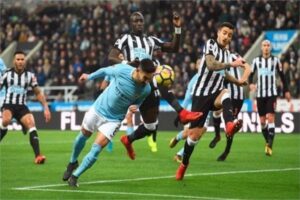 مانشستر سيتي يتخطى نيوكاسل يونايتد