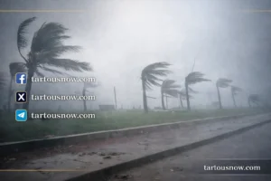 تحذير المركز الوطني للارصاد في حائل