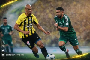 تيفو الاتحاد يشعل ترقب ديربي الأهلي في الجولة 25 من دوري روشن