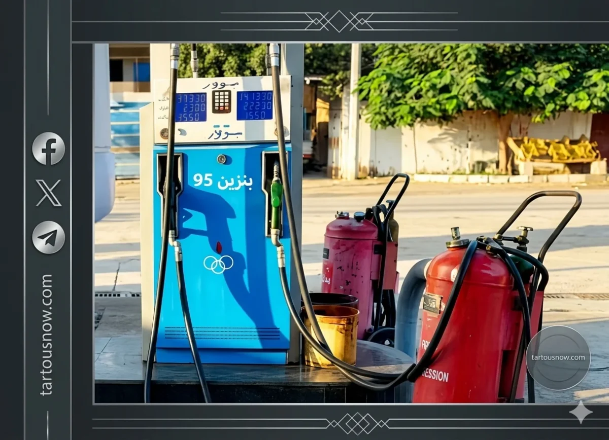 ضبط مخالفات بمحطات وقود